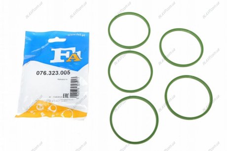 Уплотнительное кольцо/FPM 67,50 x 74,50 x 4,50 green Fischer Automotive 076.323.005 (фото 1)