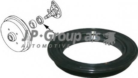 Уплотняющее кольцо вала, подшипник ступицы колеса JP Group A/S 1151250200 (фото 1)