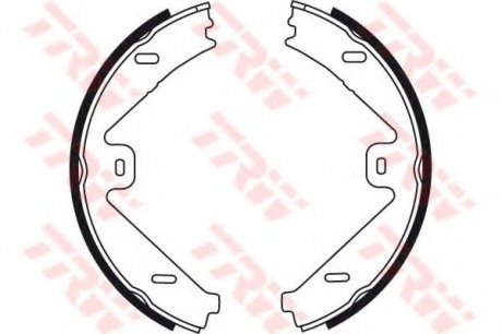 Комплект тормозных колодок, стояночная тормозная система TRW GS8755