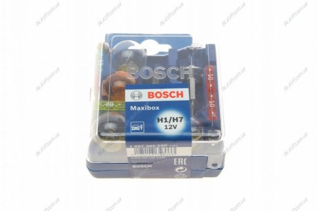 Бокс ламп накаливания автомобиля Н1/H7 Maxibox 1 987 301 120 BOSCH 1987301120