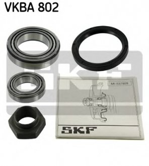 Подшипник ступицы роликовый VW LTI28-35, 40-55 75-96 SKF VKBA 802 (фото 1)