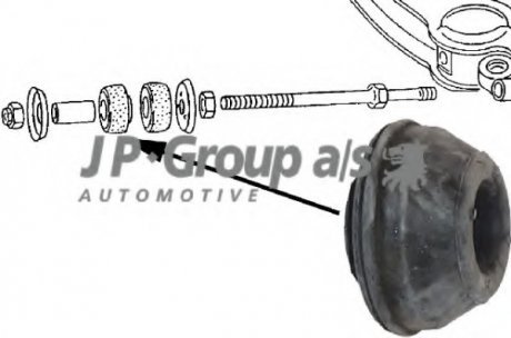 Подвеска, рычаг независимой подвески колеса JP Group A/S 1140201200 (фото 1)
