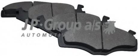 Комплект тормозных колодок, дисковый тормоз JP GROUP JP Group A/S 1163600610