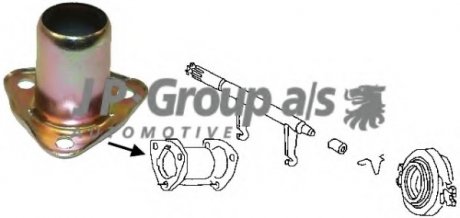 Направляющая гильза, система сцепления JP GROUP JP Group A/S 8130300100