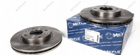 Тормозной диск вентильований передний MEYLE AG 28-15 521 0006 (фото 1)