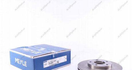 Тормозной диск вентильований передний MEYLE AG 36-15 521 0027 (фото 1)