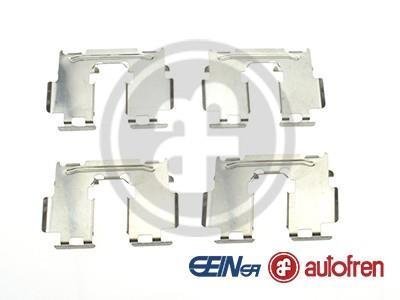 Комплектующие, колодки дискового тормоза Seinsa Autofren D42637A (фото 1)
