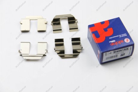 Комплектующие, колодки дискового тормоза Seinsa Autofren D42618A (фото 1)