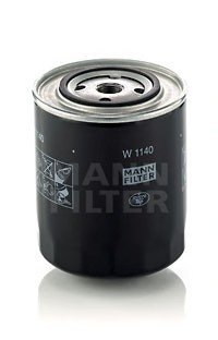 Фильтр масляный IVECO Zeta, Case, New Holland MANN-FILTER W 1140 (фото 1)