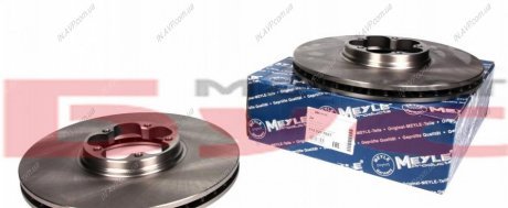 Тормозной диск передний вентилируемый 715 521 7021 MEYLE AG 7155217021 (фото 1)