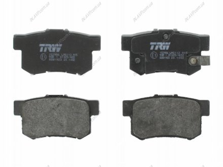 Комплект тормозных колодок, дисковый тормоз TRW GDB1923 (фото 1)