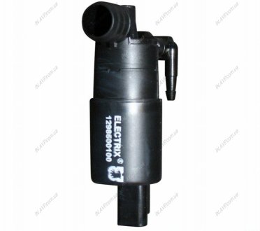 Насос склоомивача Trafic/Vivaro 01-/Berlingo/Partner 05- (+задній омивач) JP Group A/S 1298500100