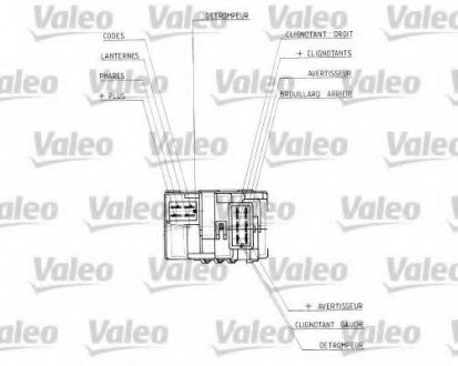 Подрулевой переключатель поворотов/света Valeo 251430
