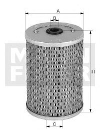 Фильтрующий элемент топливного фильтра MANN-FILTER P 1018/1 (фото 1)
