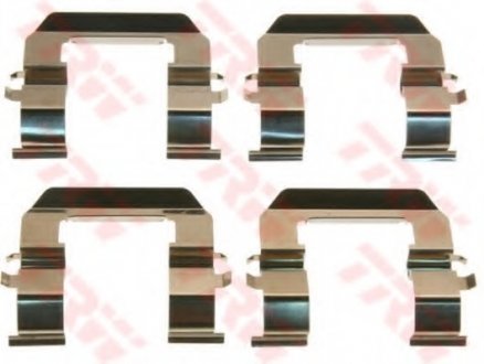 Комплектующие, колодки дискового тормоза TRW PFK613 (фото 1)