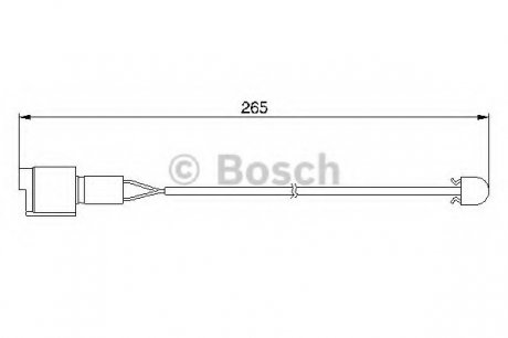 Датчик износа тормозных колодок 1 987 474 904 BOSCH 1987474904