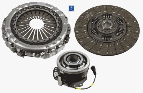 Комплект зчеплення RVI, VOLVO, D=430 mm 3400 710 066 SACHS 3400710066