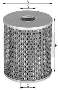 Масляний фільтр MANN-FILTER H 932/2 T