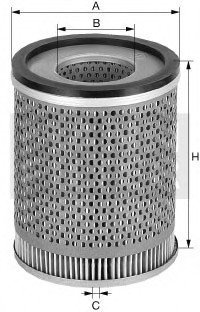 Фильтрующий элемент масляного фильтра MANN H 1366X MANN-FILTER H 1366 X