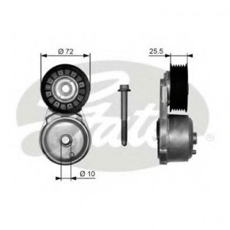 Натяжитель вспомогательных агрегатов GATES Gates Corporation T38103