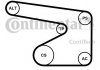 Комплект поликлинового ремня CONTITECH 5PK1355K1