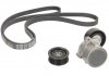 Комплект поликлинового ремня ContiTech 6PK2260K2 (фото 2)