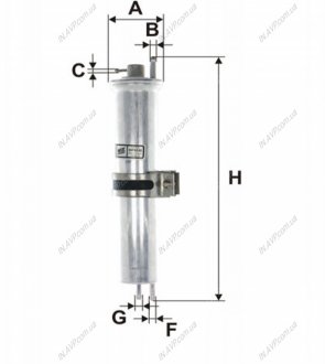 ФІЛЬТР ПАЛИВА WIX FILTERS WF8338