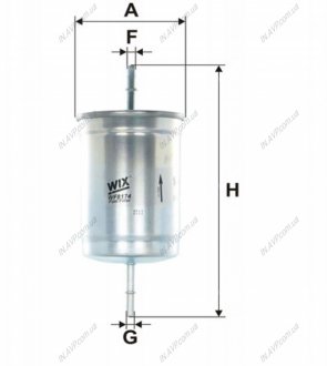 Фильтр топливный = FN PP866/1 WIX FILTERS WF8174