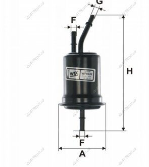 Фильтр топливный = FN PP949/1 WIX FILTERS WF8332