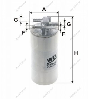 Фильтр топливный = FN PP991/2 WIX FILTERS WF8445 (фото 1)