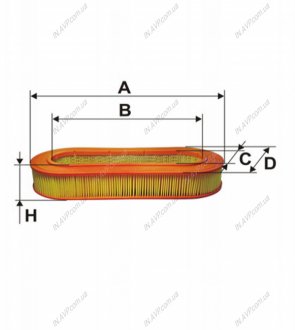 Фильтр воздушный = FN AE297 WIX FILTERS WA6009