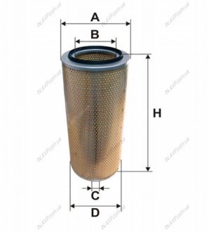 Фильтр воздушный = FN AM408 WIX FILTERS 42325E