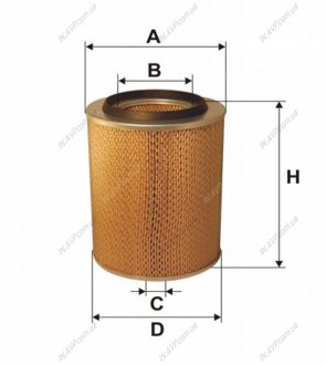 Фильтр воздушный = FN AM411 WIX FILTERS 93351E