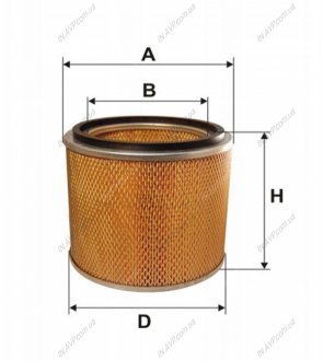 Фильтр воздушный = FN AM444 WIX FILTERS 93307E