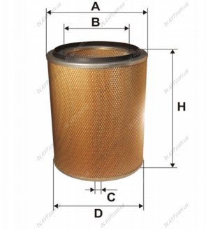 Фильтр воздушный = FN AM459 WIX FILTERS 93086E