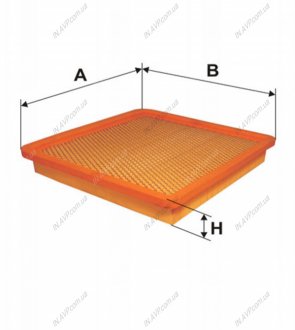 Фильтр воздушный = FN AP116 WIX FILTERS WA6293