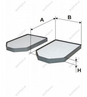 Фильтр салона = FN K1069-2X WIX FILTERS WP6942 (фото 1)