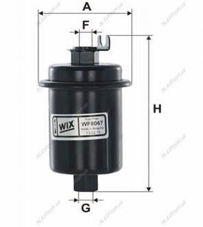 Фільтр паливний Hyundai, Mitsubishi WIX FILTERS WF8067