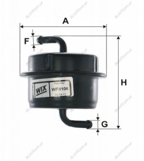 Фильтр топливный = FN PP912 WIX FILTERS WF8106