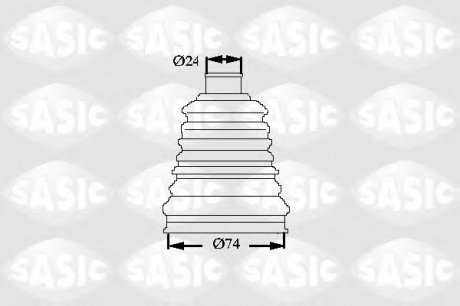 Комплект пылника, приводной вал SASIC 2933123