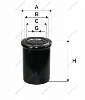 Фильтр олійний = FN OP519 WIX FILTERS WL7065 (фото 1)