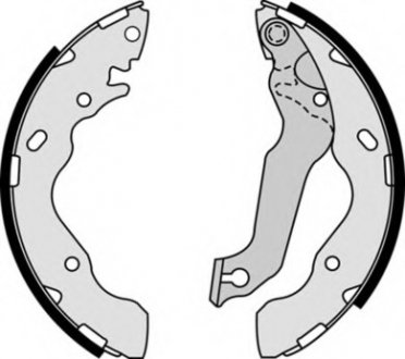 Тормозные колодки барабанні Brembo S30511