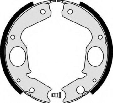 Тормозные колодки барабанні Brembo S54518