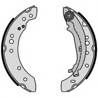 Гальмівні колодки барабанні S54 521 Brembo S54521