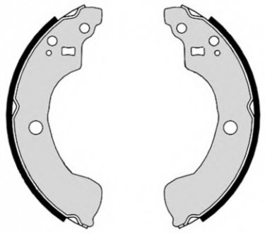 Тормозные колодки барабанные Brembo S56534