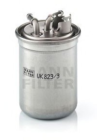 Фильтр топливный MANN WK 823/3X = WK 823/3 MANN-FILTER WK 823/3 X