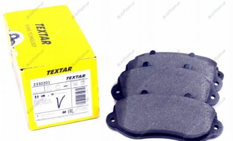 Комплект гальмівних колодок передн, OPEL MOVANO A RENAULT MASTER II 1.9D-3.0D 07.98- Textar 2330201
