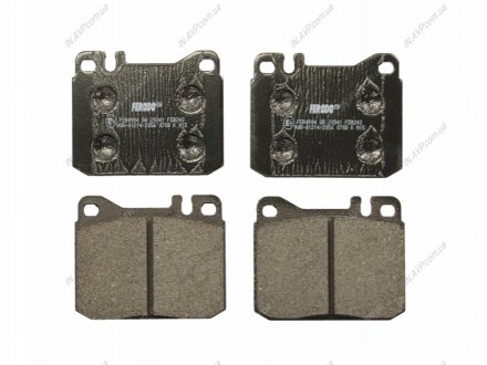 Тормозные колодки дисковые Ferodo FDB243