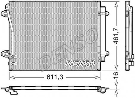 Конденсатор, кондиціонер DENSO DCN32012