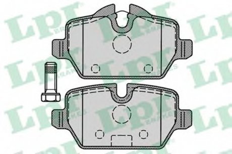 ДИСКОВІ КОЛОДКИ LPR 05P1249